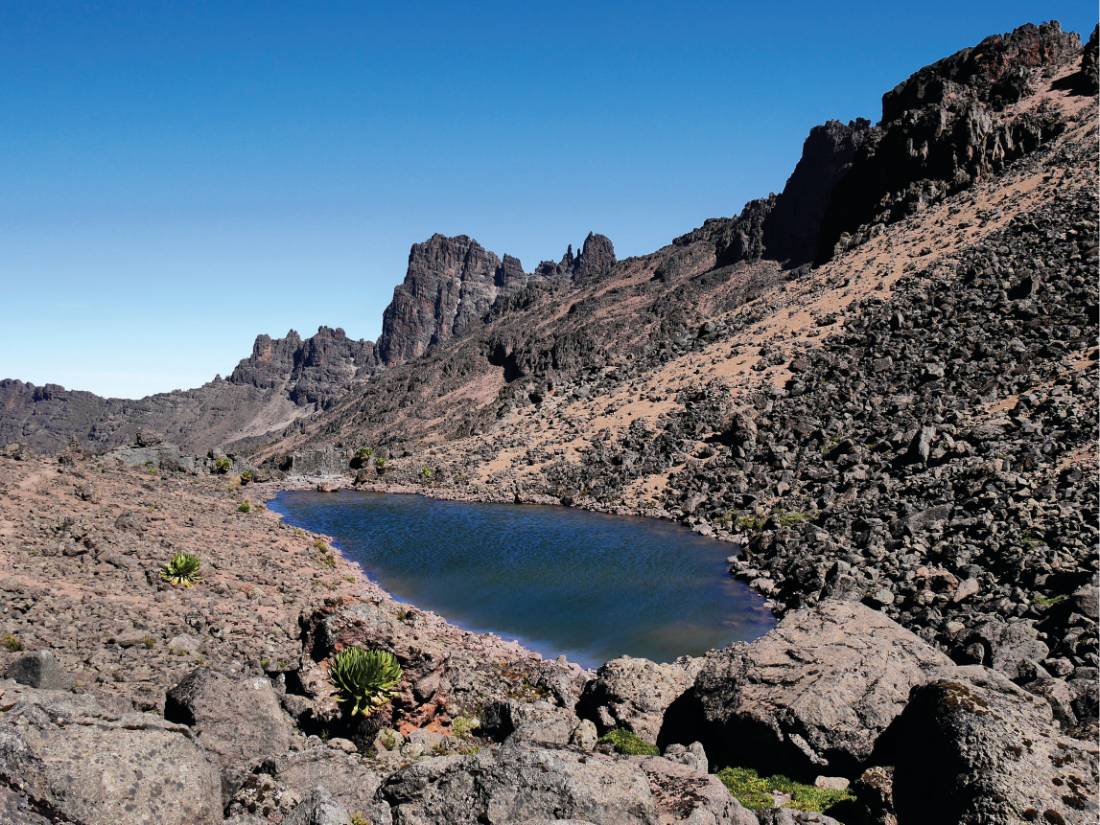 Descending from Point Lenana |  <i>Heike Krumm</i>