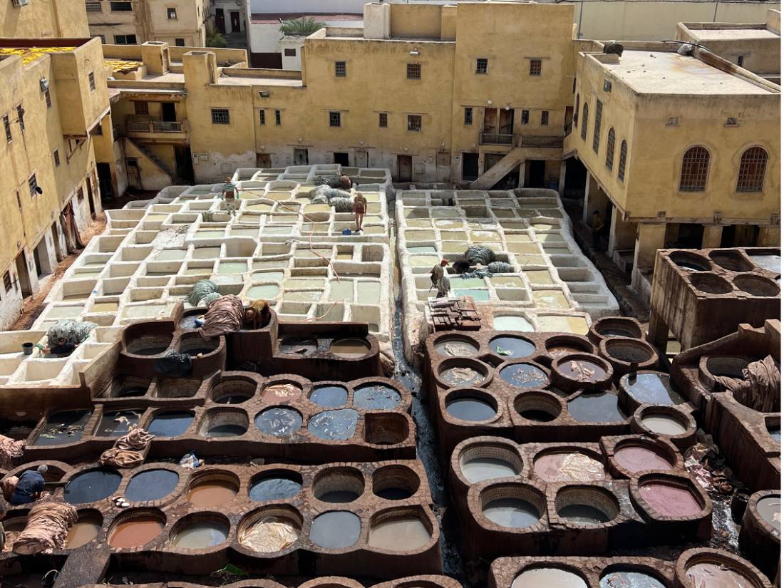 Fes tanneries |  <i>Jac Lofts</i>