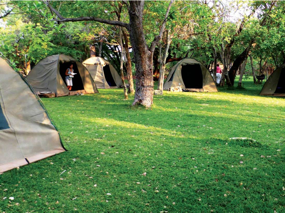 Okavango River camp site |  <i>Gesine Cheung</i>