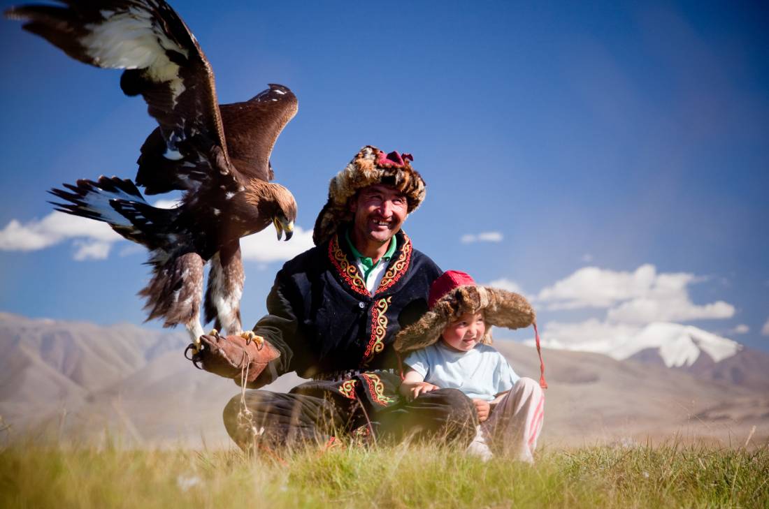 A local eagle hunter, Mongolia |  <i>Cam Cope</i>