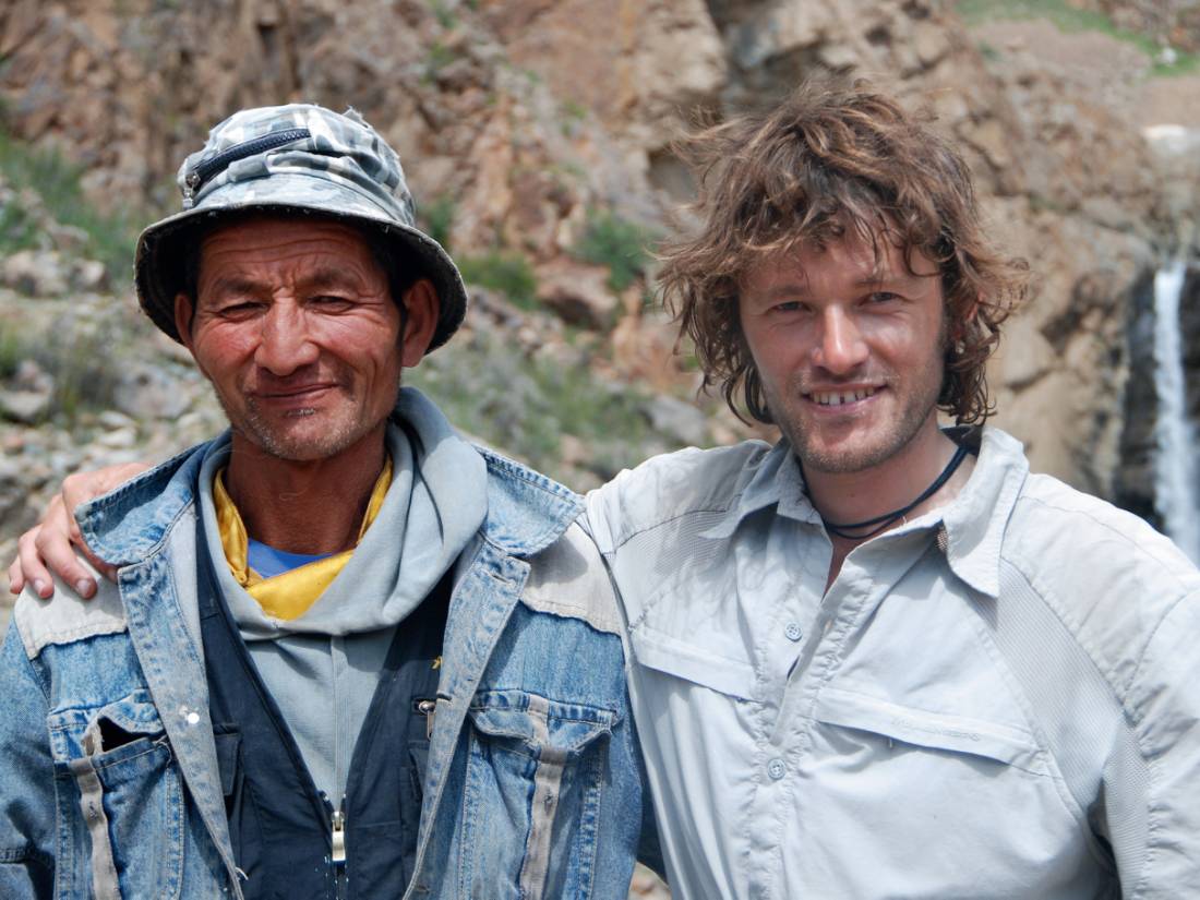 Tim Cope with one of our local Mongolian staff |  <i>Tim Cope</i>