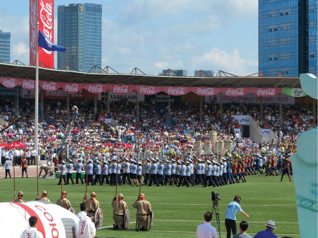 Naadam Festival opening ceremony |  <i>Fiona Windon</i>