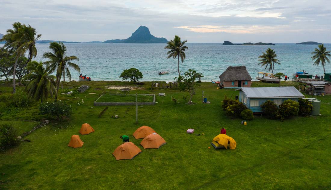 Camping in local villages