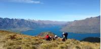 No better place to take a break and admire the view than on Ben Lomond Saddle |  <i>Janet Oldham</i>