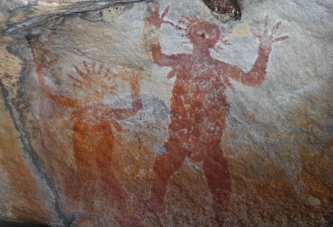 Jawoyn Aboriginal Rock Art is found throughout the escarpment | <i>Anne Jordan</i>