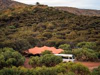 Our campsite blending in with the natural environment |  <i>Shaana McNaught</i>