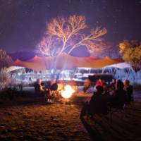 Around the campfire at Charlie's Camp on the Larapinta Trail |  <i>Graham Michael Freeman</i>