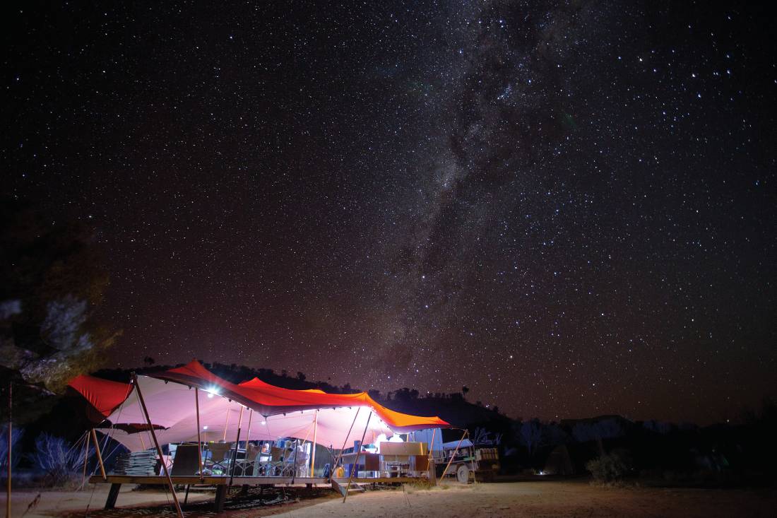The stars of the desert sky on the Larapinta Trail |  <i>Graham Michael Freeman</i>
