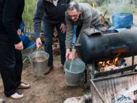 'The Donkey' provides steaming hot water to trekkers on demand |  <i>Caroline Crick</i>