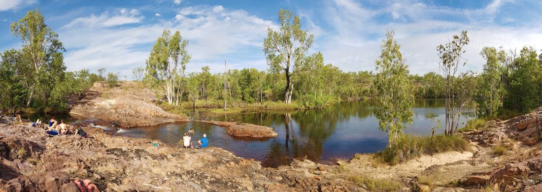 Relax in the splendid isolation of Sandy Camp Pool | <i>Larissa Duncombe</i>