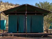 The amenities at our eco-comfort camps will make your Larapinta walk even more enjoyable |  <i>Shaana McNaught</i>