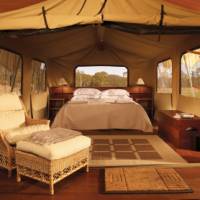 Tent accommodation at Spicers Canopy