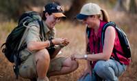Guides sharing understanding of the land