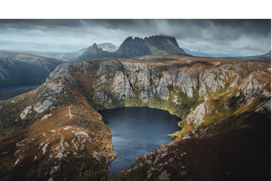 Watch the landscape change colours when you trek the Overland Track in autumn |  <i>Jason Charles Hill</i>
