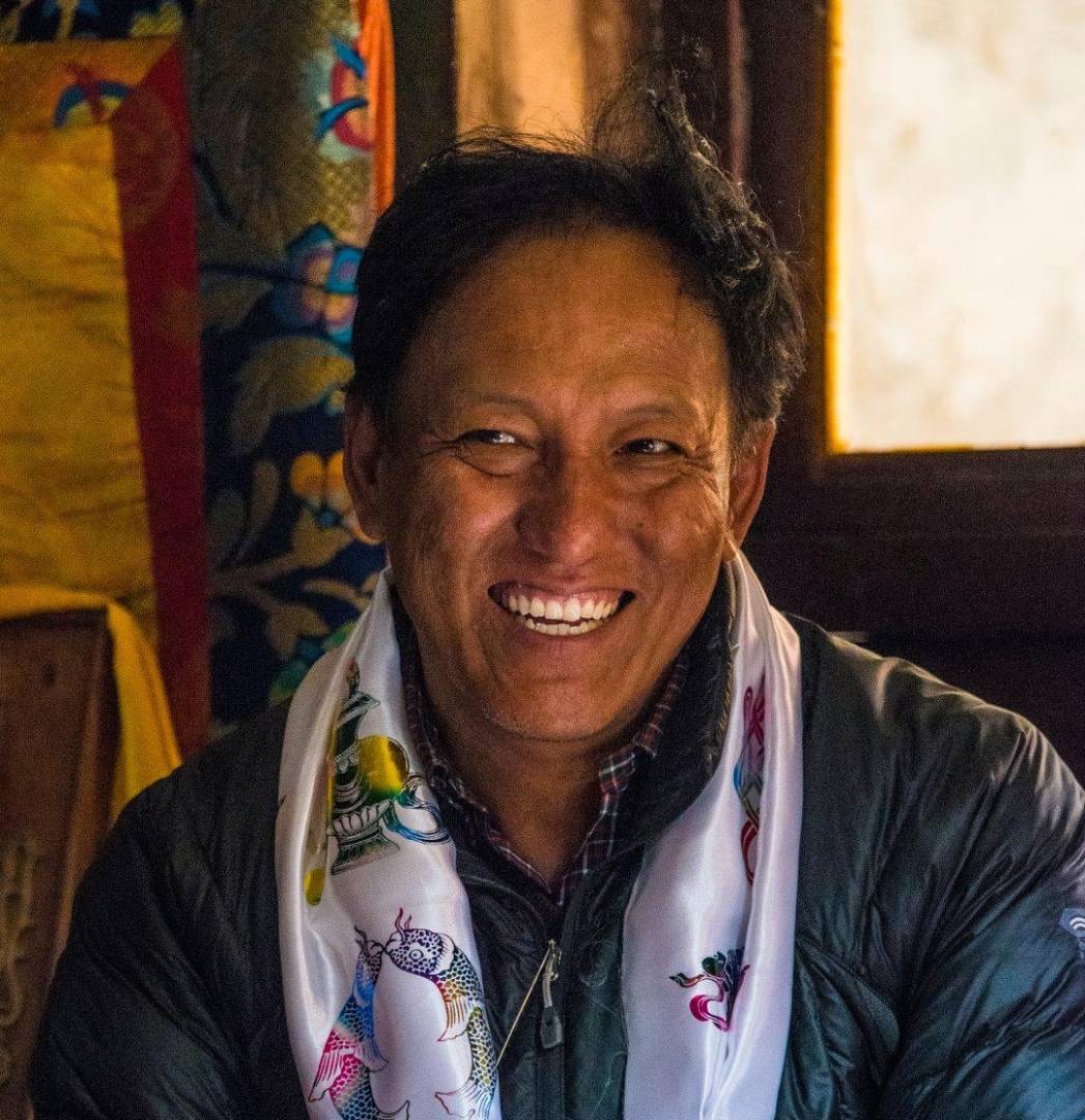 Tsewang Bista's winning smile