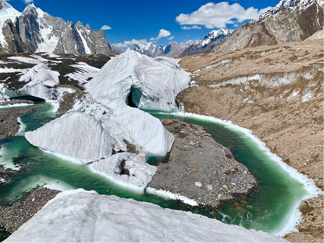 Glacial stream on Concordia |  <i>Soren Kruse Ledet</i>