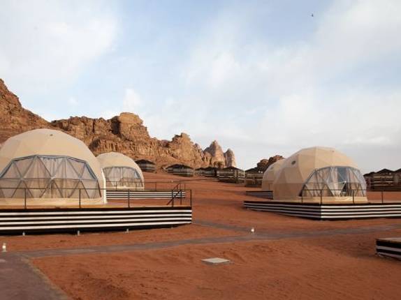 Martian Dome Tent external view