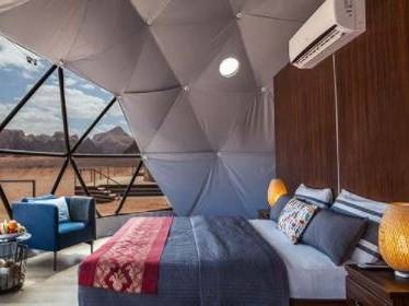 Martian Dome Tent room