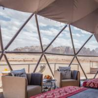 Martian Dome Tent views from the room