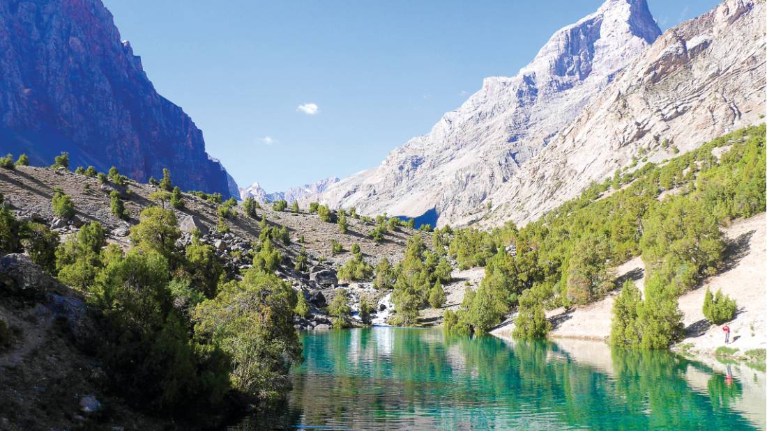 Breathtaking views across Alauddin Lakes and the surrounding valley | <i>Natalie Tambolash</i>