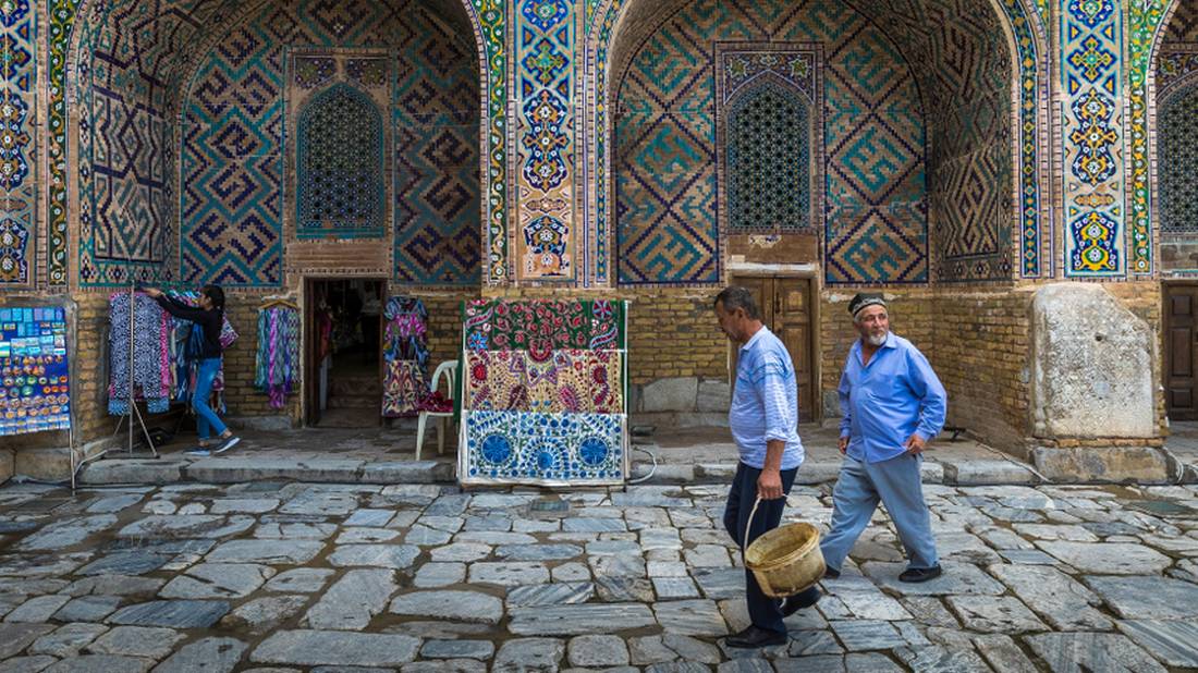 Ulugbek Medressa, Registan, Samarkand |  <i>Richard I'Anson</i>