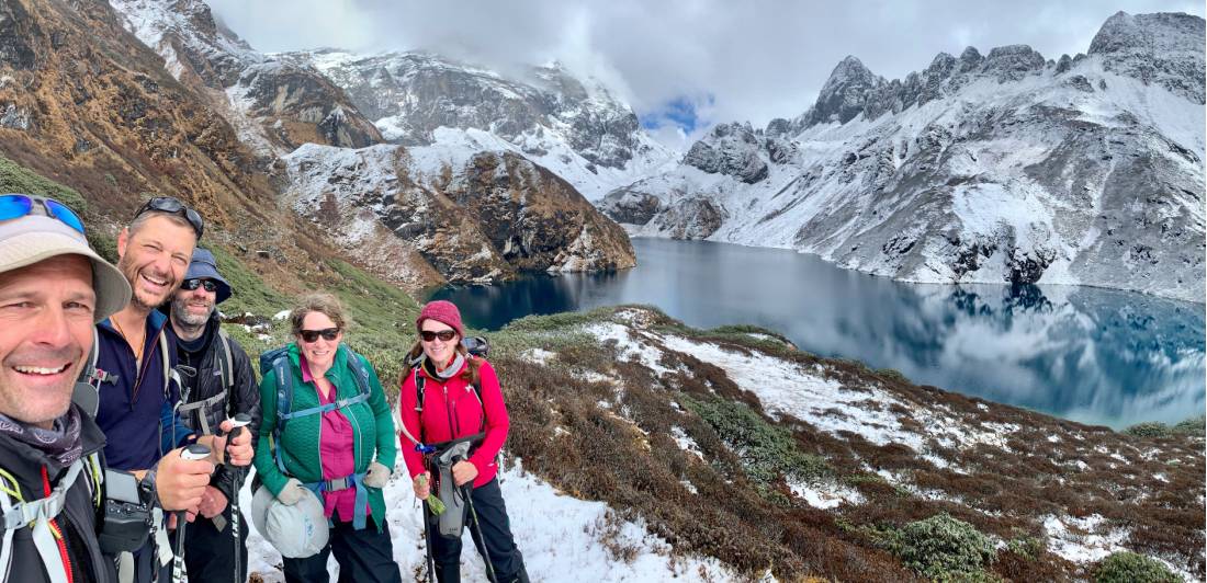 Trekking in spectacular alpine conditions on the Bhutan Snowman Trek | <i>Soren Kruse Ledet</i>