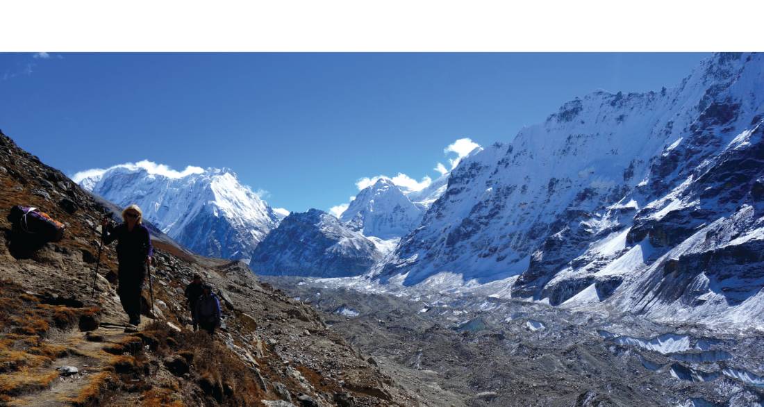 Trekking near Kanchenjunga |  <i>Michelle Landry</i>