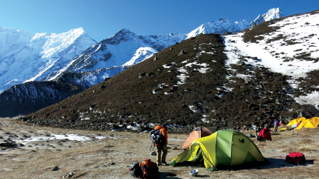 High Camp in Bakim Kharka |  <i>Ray Mustey</i>
