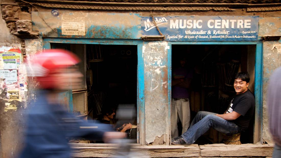 The streets of Kathmandu |  Stephen White
