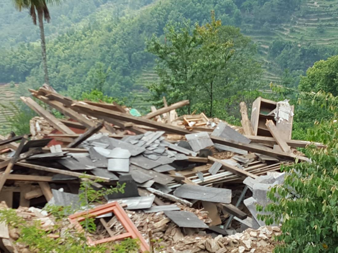 Kshamawati School Earthquake Damage |  <i>Milan</i>
