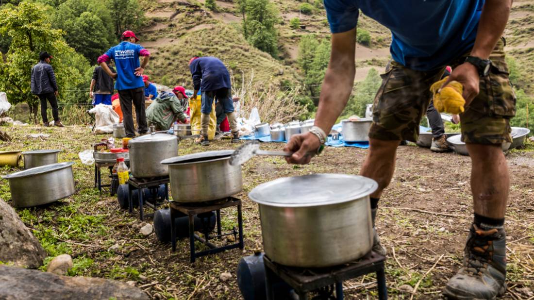 Our highly trained team will add another level of comfort to your adventure in Nepal |  <i>Lachlan Gardiner</i>