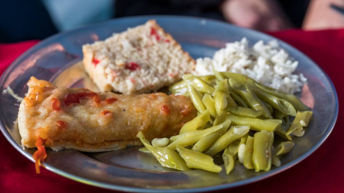 Our cooks will prepare fresh meals for you while on trek |  <i>Lachlan Gardiner</i>
