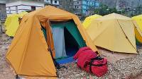 Ramechap tent set-up |  <i>Angela Parajo</i>