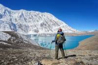 Stunning turquoise waters of Tilicho Lake