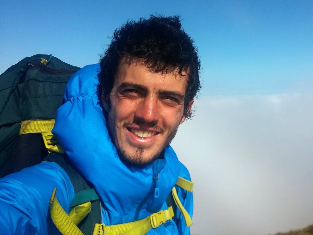 French trekker on the 2020 GHT