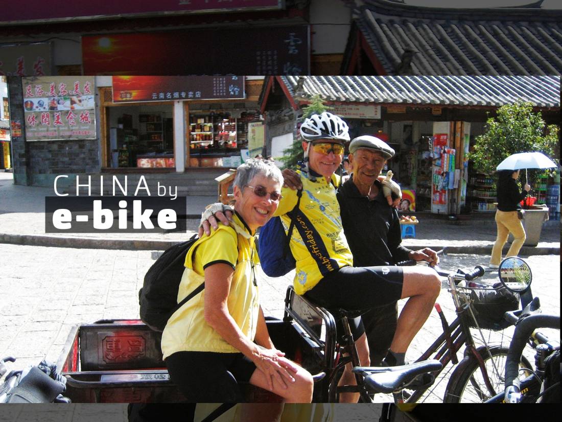 You can now go by e-bike on your China adventure