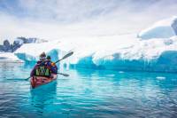 Kayaking the tranquil waters in Antarctica |  <i>Justin Walker</i>