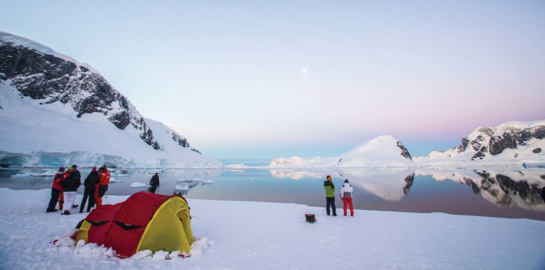 Camping on the ice in Antarctica | <i>Justin Walker</i>
