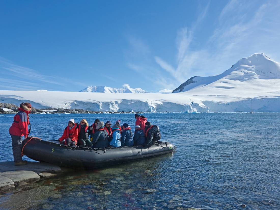 Shore excursions from the zodiacs |  <i>Peter Walton</i>