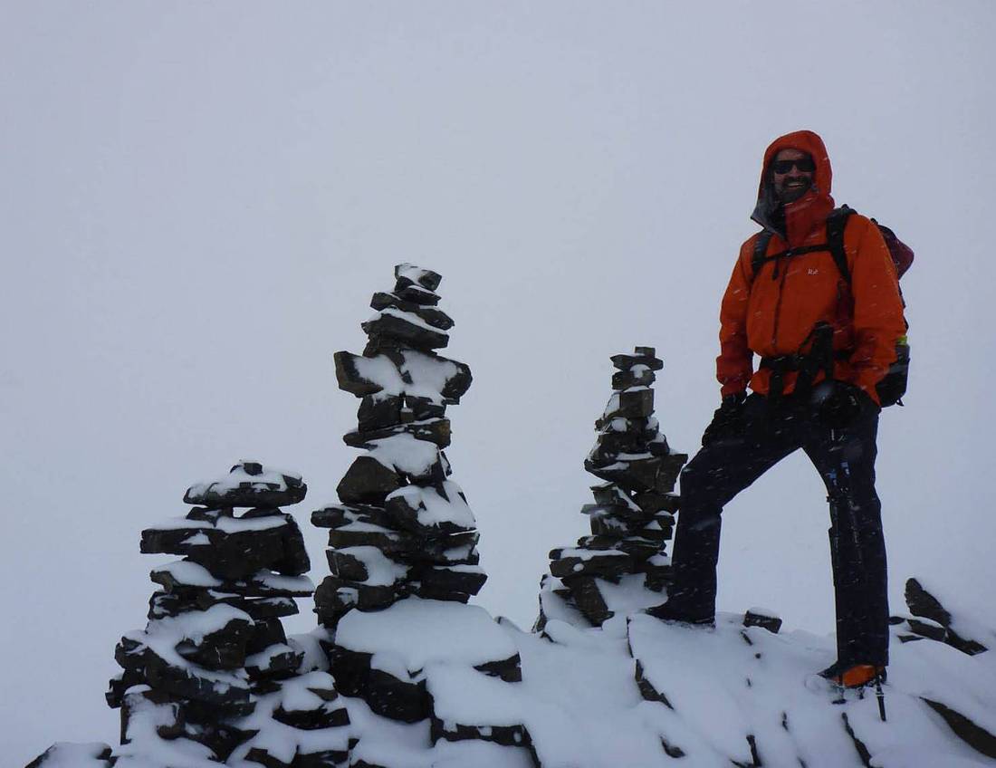 The first summit on the Bolivia mountaineering expedition. At the top of Pico Tarija (5320m) | <i>Anthony Bohm</i>