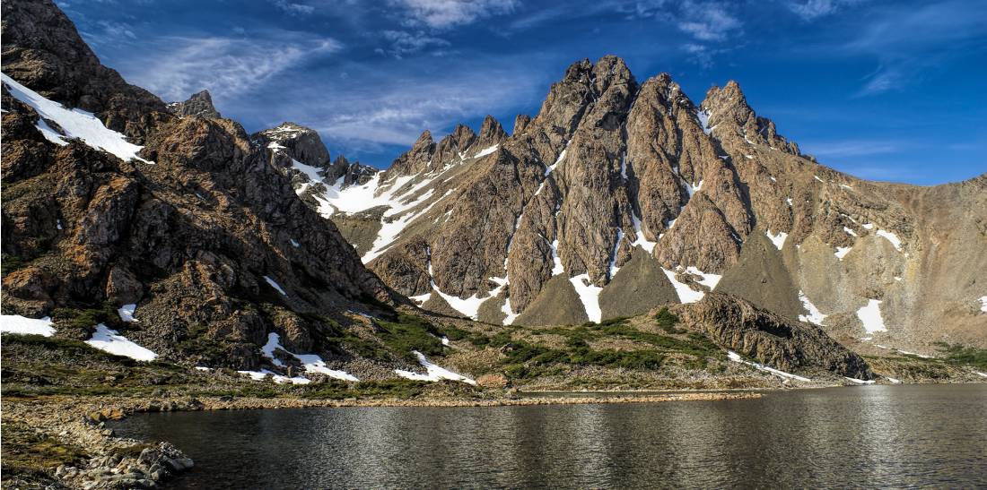 Beautiful lake views on the Dientes Circuit on Navarino Island |  <i>EcoCamp Patagonia</i>