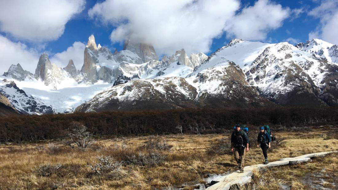 Backcountry trekking around Fitz Roy & Cerro Torre | <i>Sue Badyari</i>