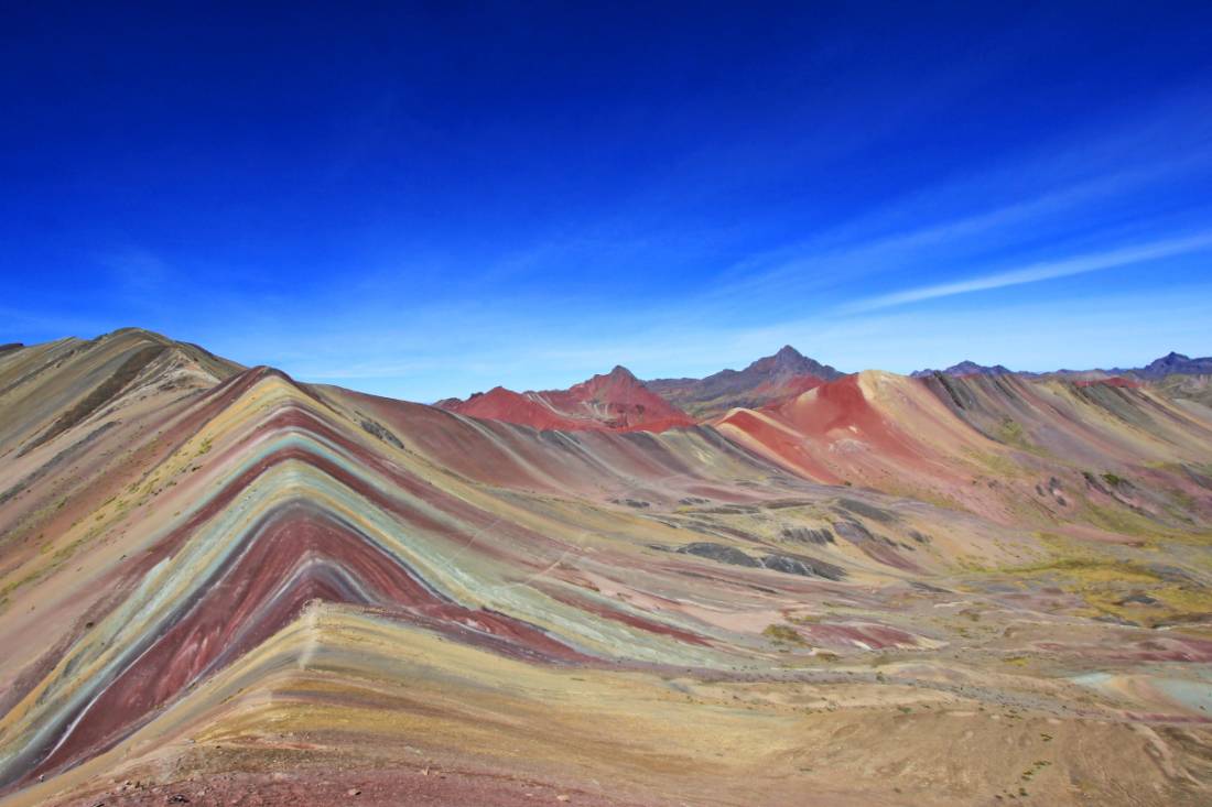 Rainbow Mountain Trek scenery
