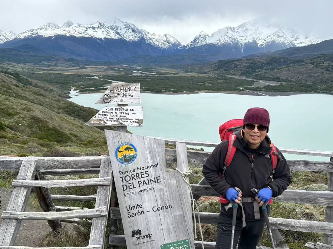 Mr Su in Patagonia
