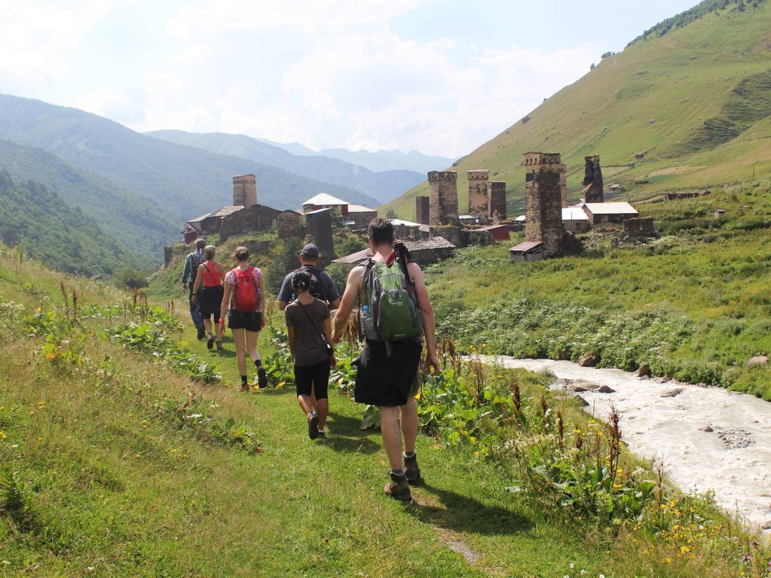 Hiking to Ushguli in the Svaneti Valley |  <i>Julie Haber</i>