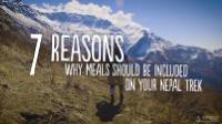 Did you know that meals on a 2-week tea-house based trek in Nepal could cost you in excess of US$800pp?!   A quality trek in Nepal should include all your meals while on trek. It's not just a value for money reason, it also helps protect the local landscapes and your own health while on trek.   Why worry about carrying excess cash and looking for a decent meal at the end of a long day on your feet when you could sit back and enjoy what you came for - the glorious Himalaya.  Watch this video to learn the seven simple reasons we choose to include meals in all our treks in Nepal.  Find your Nepal trek at https://goo.gl/vYxKjb